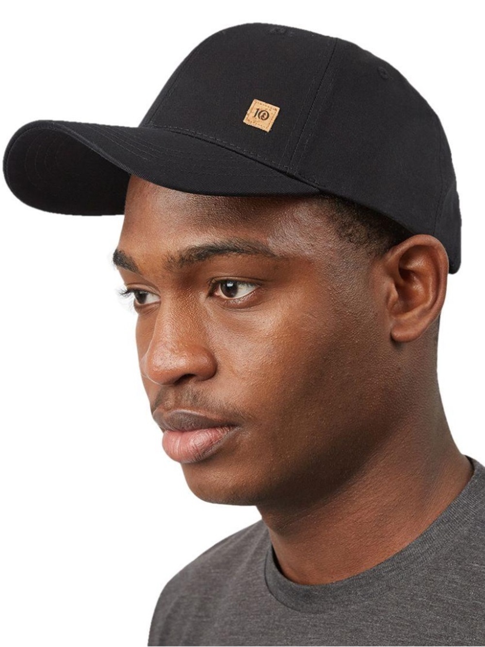 Tentree Black InMotion Baseball Cap